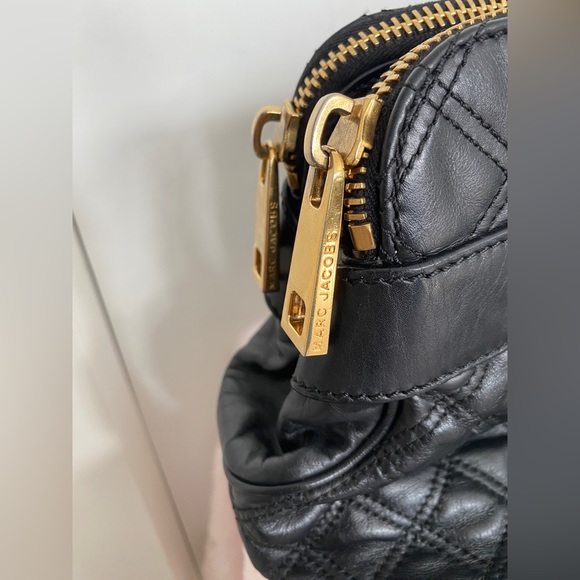 !!SOLD!! MARC JACOBS LEATHER SHOULDER BAG - Picture 8 of 9